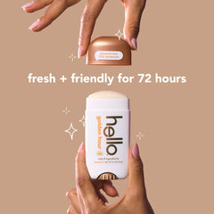 hello golden hour aluminum free deodorant with shea butter