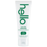 hello naturally whitening fluoride toothpaste