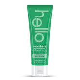 hello superfresh spearmint fluoride free toothpaste