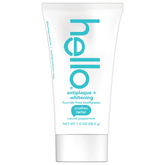 hello antiplaque + whitening fluoride free travel toothpaste