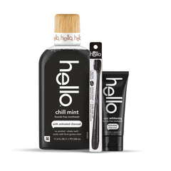 hello activated charcoal essentials bundle
