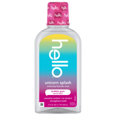 hello kids unicorn splash fluoride mouthwash