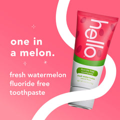 hello kids fresh watermelon fluoride free toothpaste