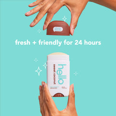 hello sweet coconut aluminum free deodorant with shea butter