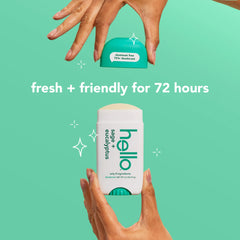 hello sage + eucalyptus aluminum free deodorant with shea butter