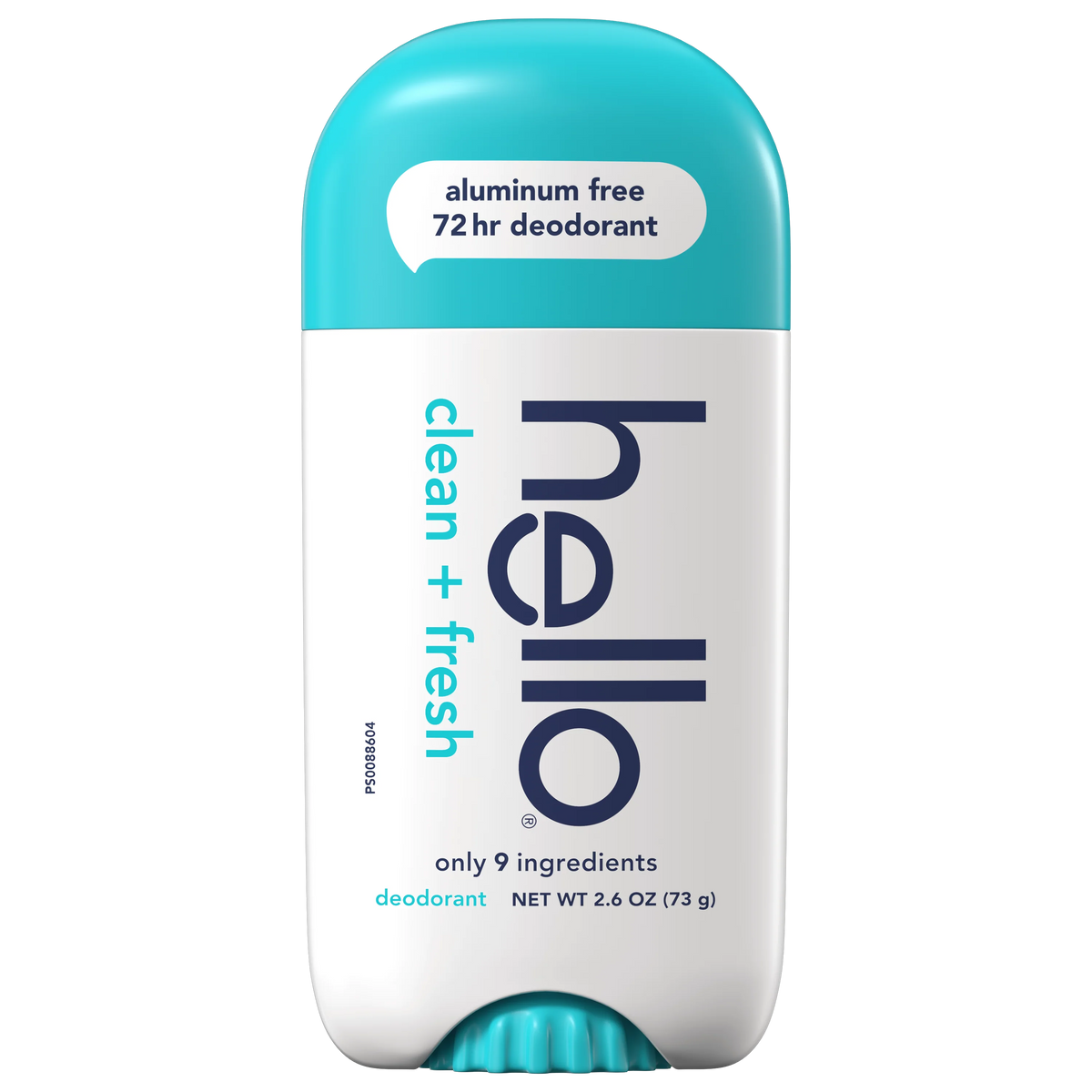 hello clean + fresh aluminum free deodorant