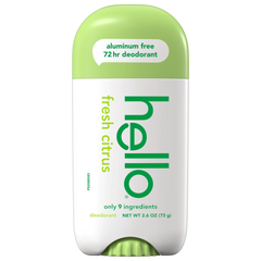 hello fresh citrus aluminum free deodorant with shea butter