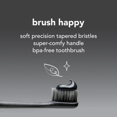 hello classic toothbrush in black