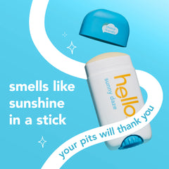 hello sunny daze aluminum free deodorant