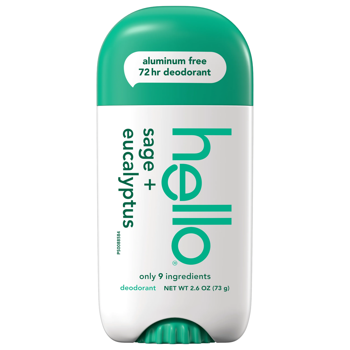 hello sage + eucalyptus aluminum free deodorant with shea butter