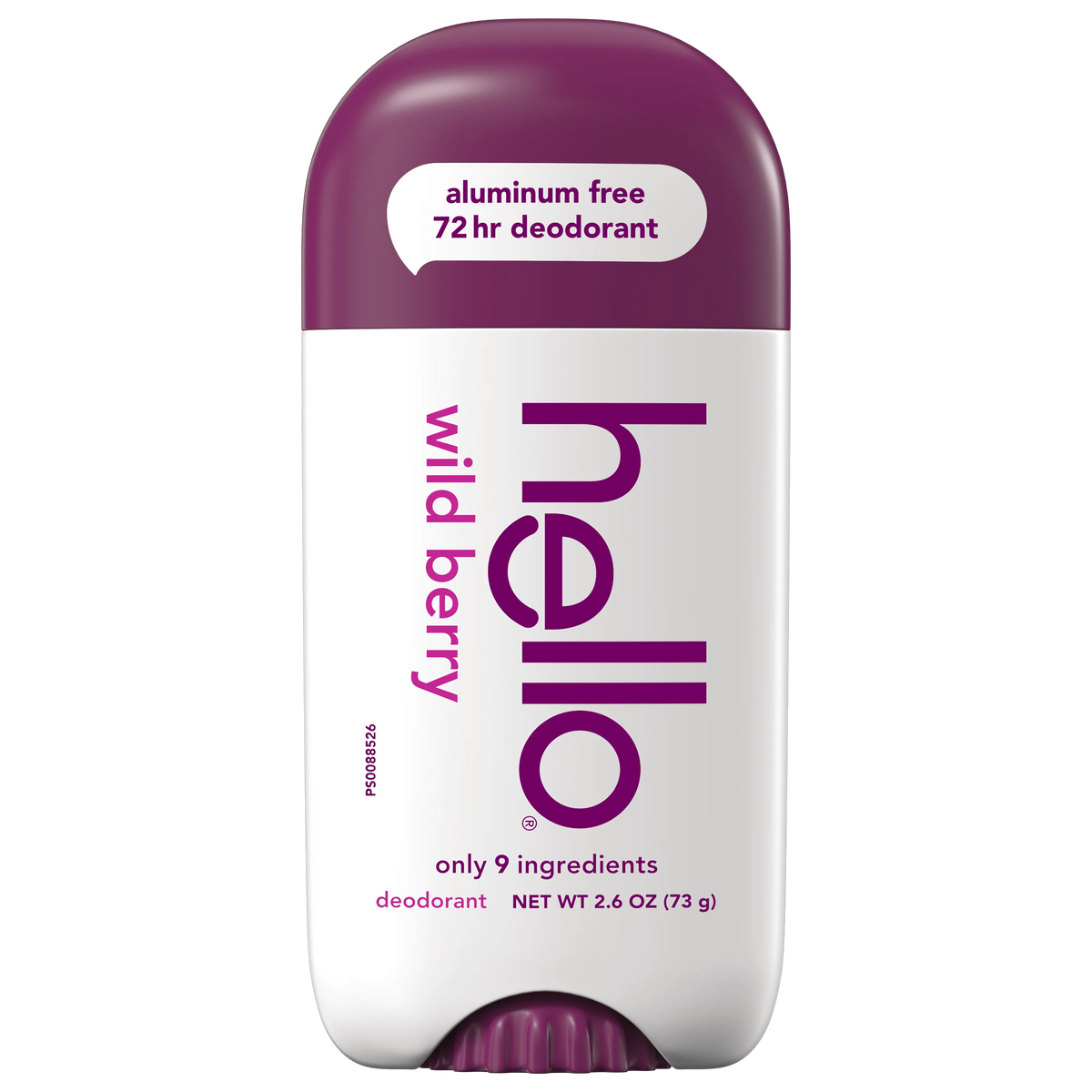 hello wild berry aluminum free deodorant with shea butter