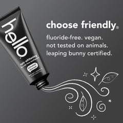 hello activated charcoal epic whitening fluoride free toothpaste
