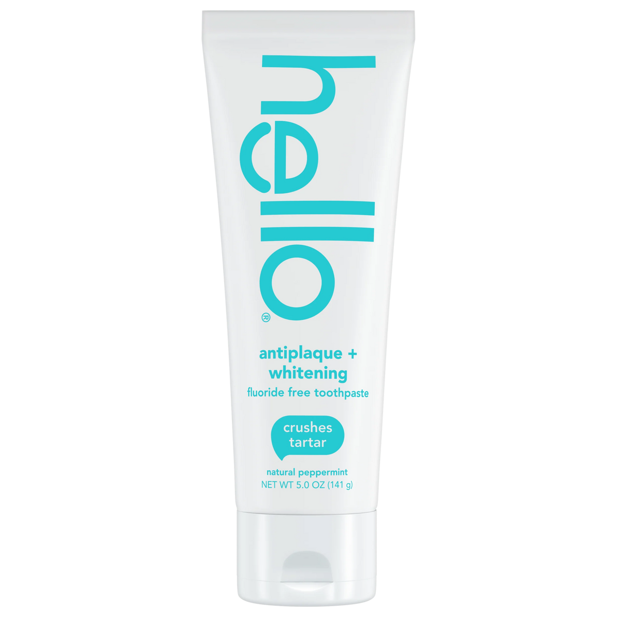hello antiplaque + whitening fluoride free toothpaste