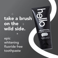 hello epic whitening charcoal toothpaste twin pack