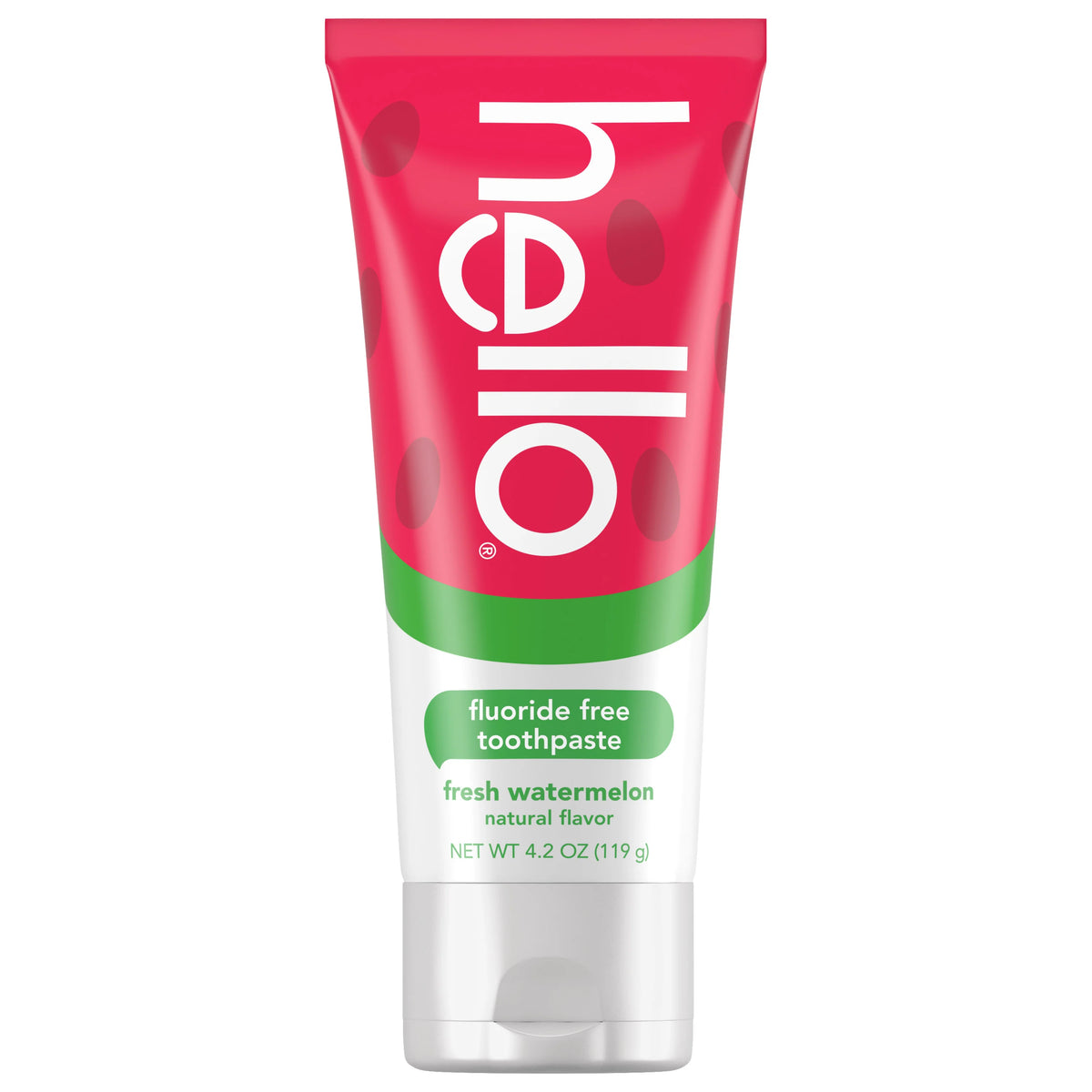 hello kids fresh watermelon fluoride free toothpaste